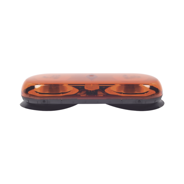 Mini Barra con 18 LED, Color Ámbar con Montaje Magnético de Succión
