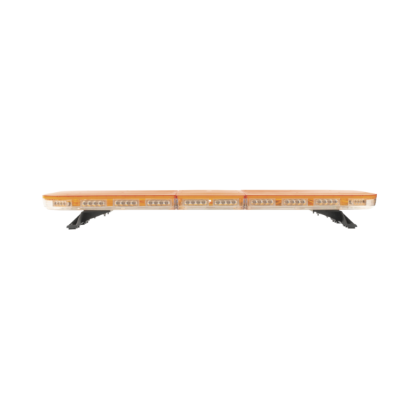 Barra de luces de 47" con 88 LEDs de alta potencia, color ámbar, ideal para equipar unidades de seguridad privada, minería e industria