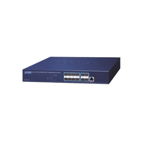 Switch Administrable Capa 3, 12 Puertos SFP+ 10G BASE-X, 1 Puerto de Consola  RJ45.