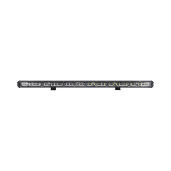 Barra de luz de advertencia de 6 Módulos de 6 LED, 30 Pulgadas, Ámbar/Claro