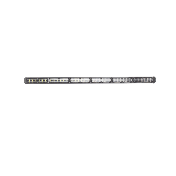 Barra de luz de advertencia de 6 Módulos de 6 LED, 30 Pulgadas, Rojo / Azul
