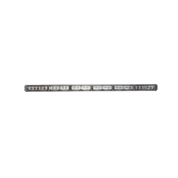 Barra de luz de advertencia de 6 Módulos de 6 LED, 30 Pulgadas, Rojo / Claro