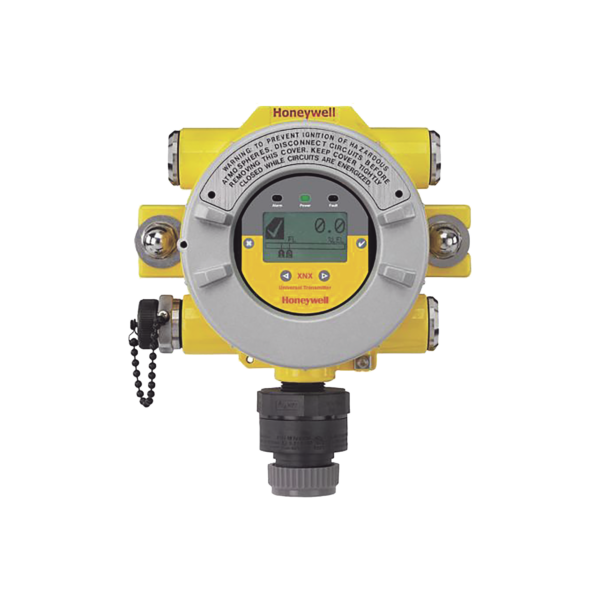 Transmisor Universal XNX, HART® sobre salida 4-20 mA, 3 Relés falla/alarma, ATEX/IECEx, 5 entradas M25, Aluminio Pintado, Configurado Para Searchpoint Optima Plus y Searchline Excel