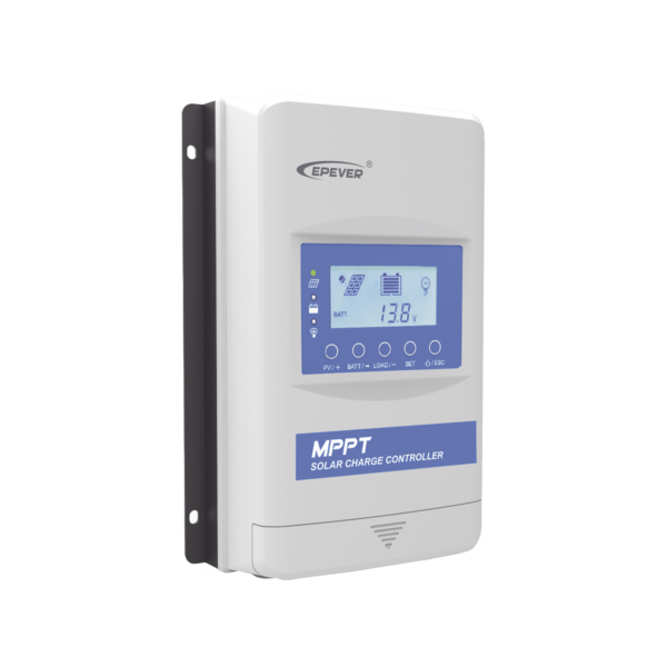 Controlador Solar MPPT 40A 12/24V, Máximo Voltaje de Circuito Abierto Voc 100Vcc, Configurable para Baterías de Litio