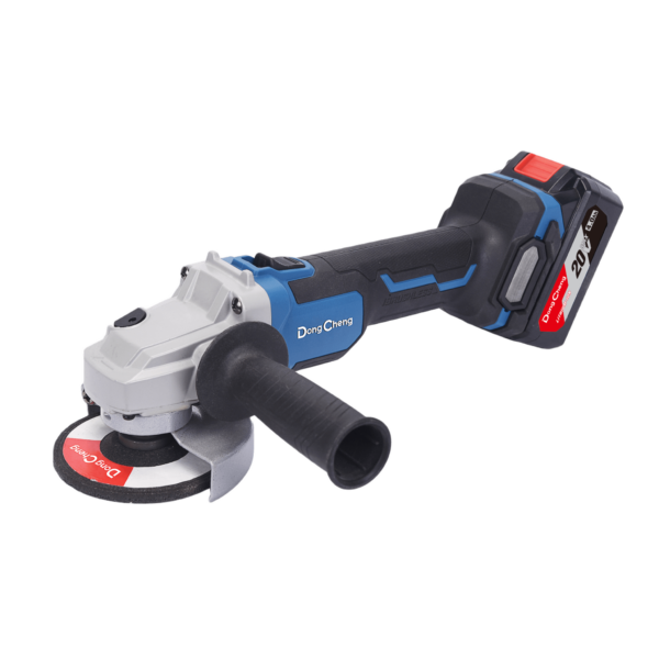 Amoladora Angular de 20Vcc, Disco de 4-1/2 in, Incluye 2 Baterías de 4.0Ah, Cargador y Estuche