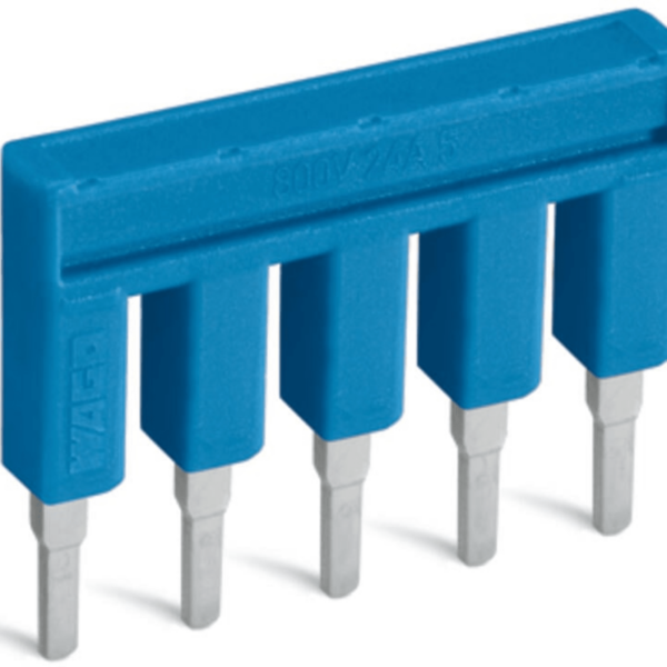 PUENTE AISLADO / 10 POLOS / AZUL / 800 V / 25 A CORRIENTE ASIGNADA / ANCHURA 50.4 MM / MATERIAL DE COBRE ELECTROLÍTICO / ROHS COMPLIANT