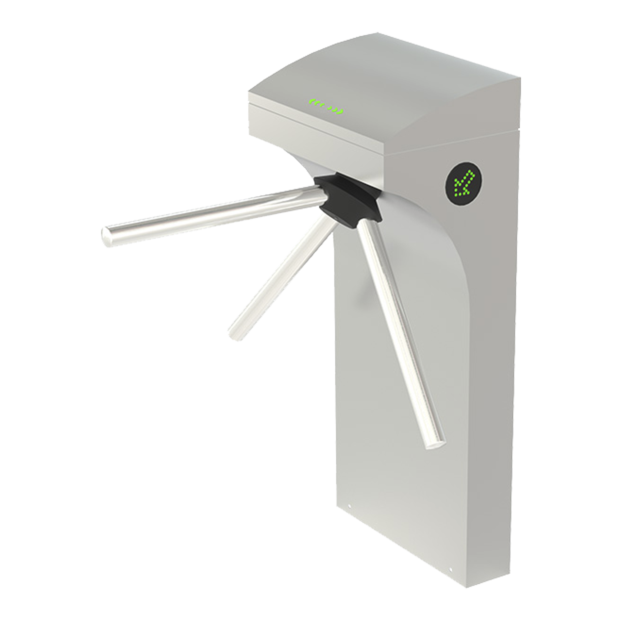 Torniquete De Medio Cuerpo Fabricado en Acero Inoxidable Grado 304 /Apertura Bidireccional / Con Luz Indicadora de Estado