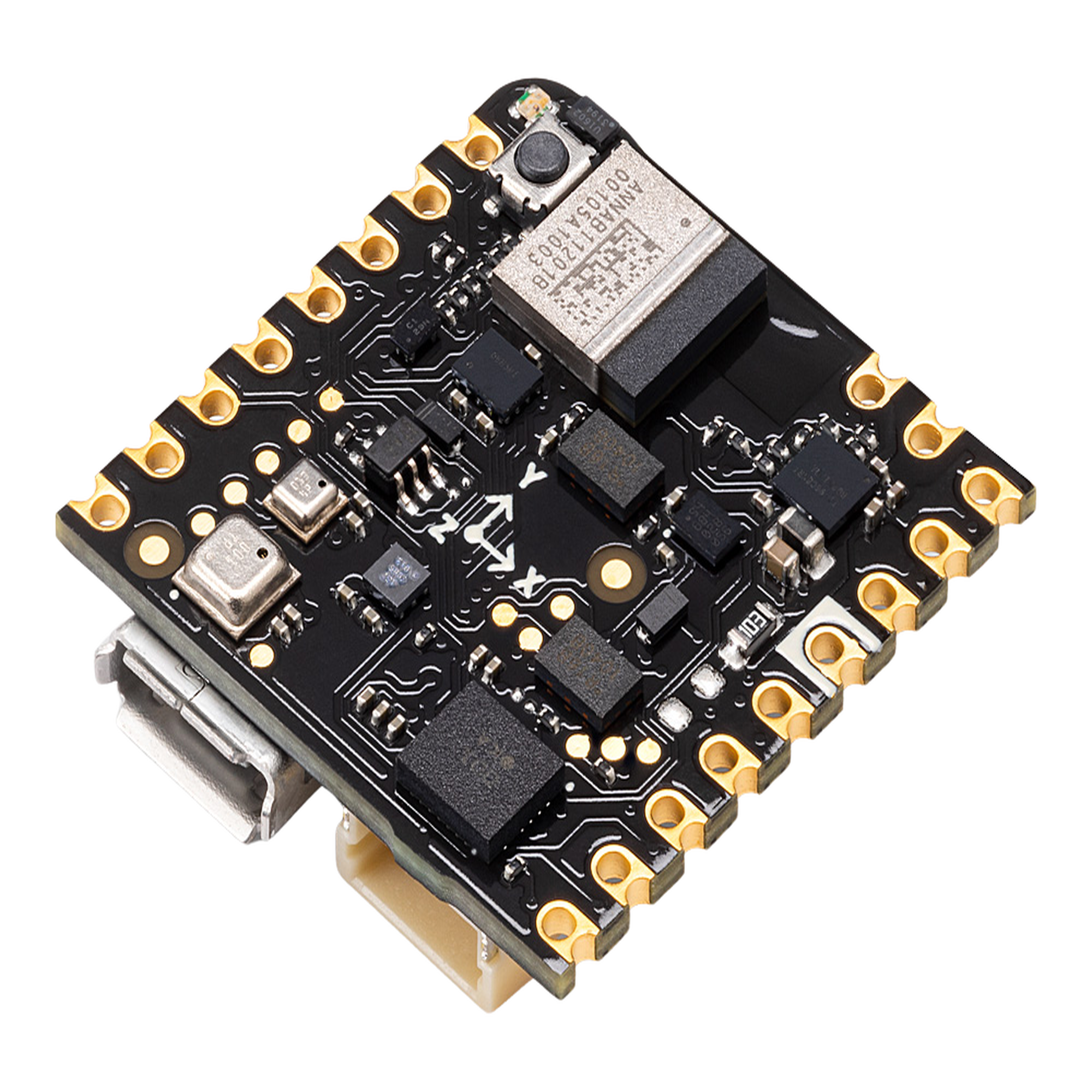 NICLA SENSE ME / Gracias a su alta gama de sensores permite leer Temperatura, humedad y movimiento