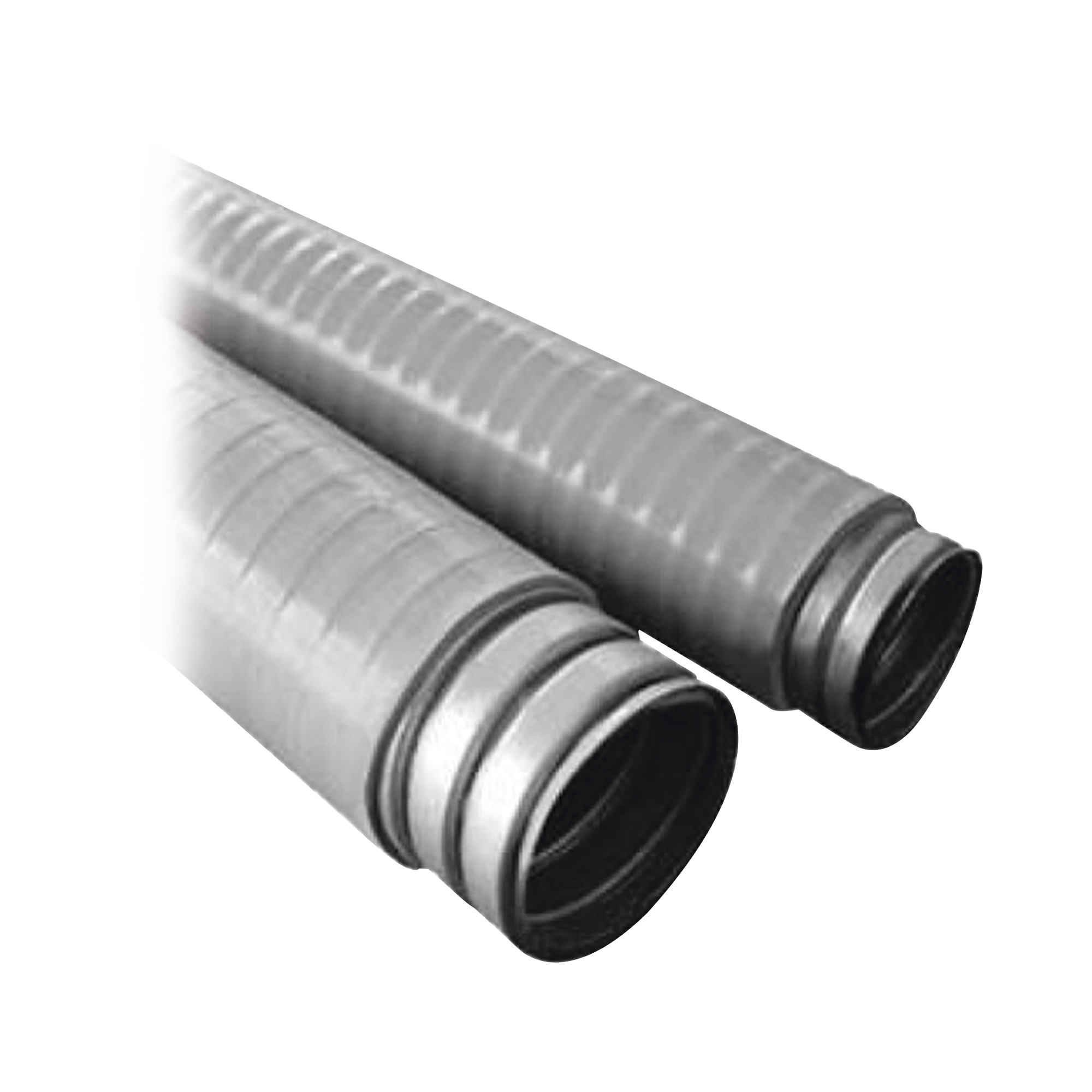 Tubo Flexible tipo Liquidtight de 3/8" (9.5 mm). Acero + Forro PVC. Rollo de 50 Metros.