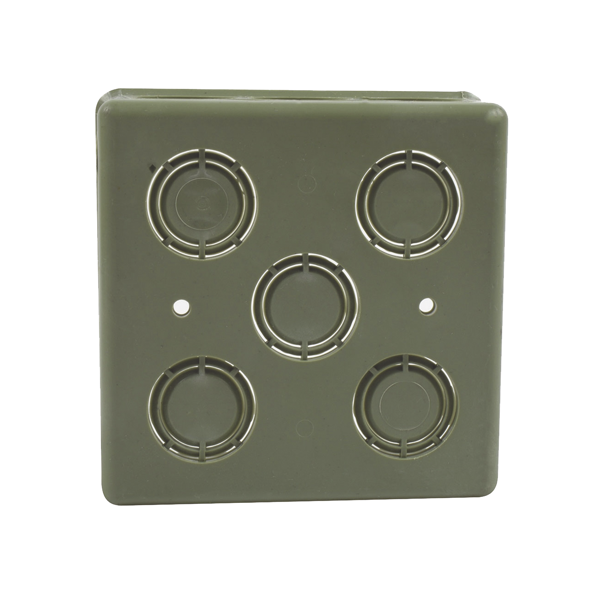 Caja Cuadrada de 1/2" - 3/4" para PVC Conduti Pesado.