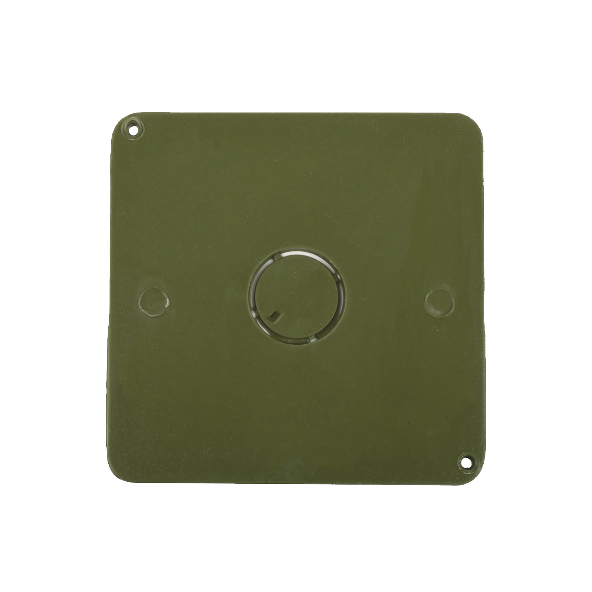 Tapa para Caja Cuadrada de 4 " para instalaciones con tubería PVC Conduit pesado.