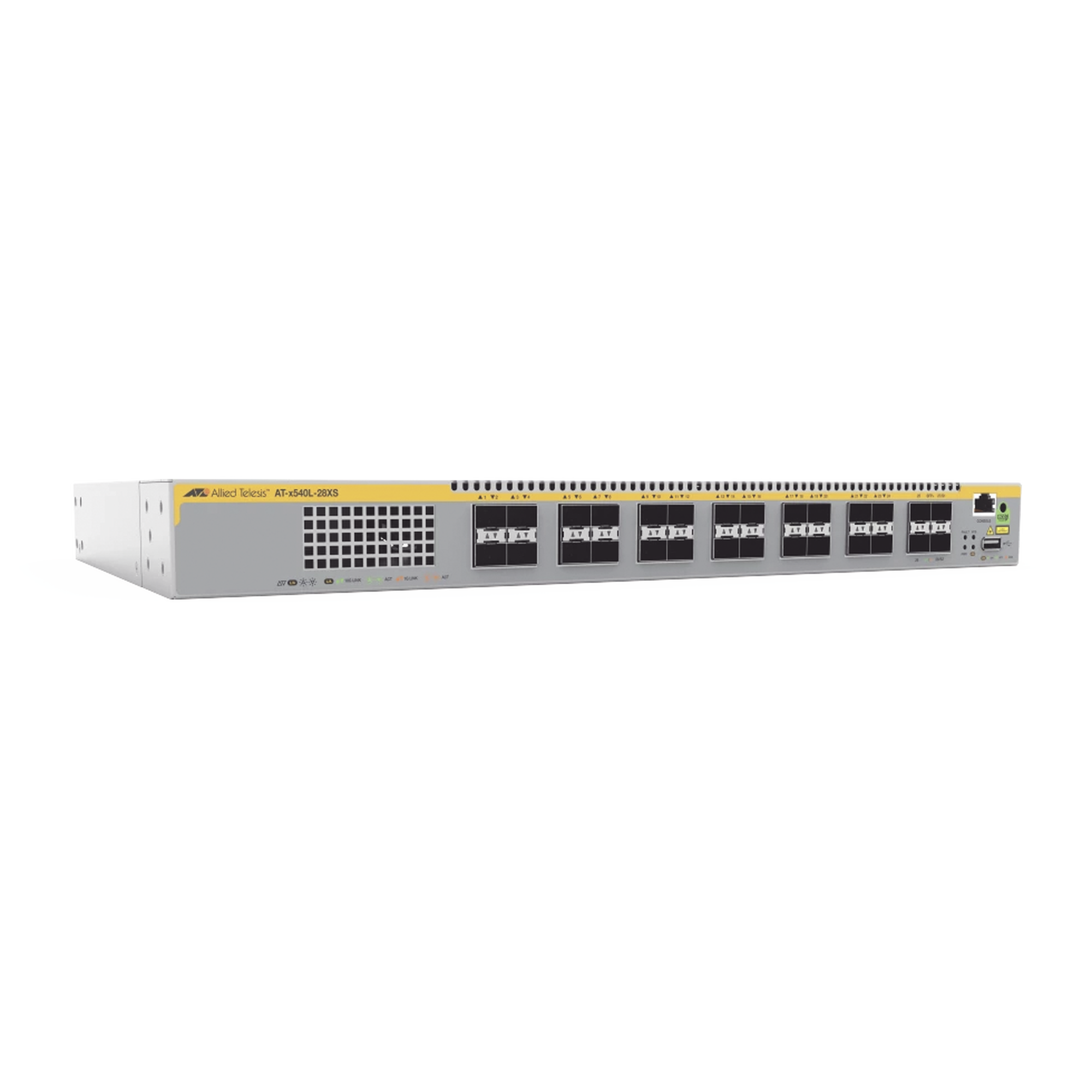 10 Gigabit Layer 3 Stackable Switch, 24x SFP, 4x SFP+ ports, US Power Cord.