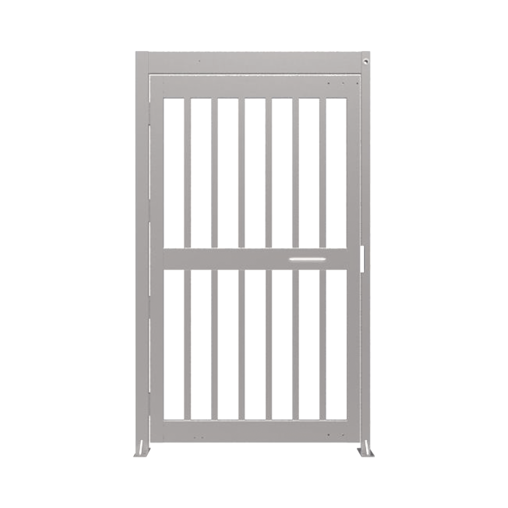 Puerta de Alta Seguridad de Cuerpo Completo Acabado en Acero Inoxidable