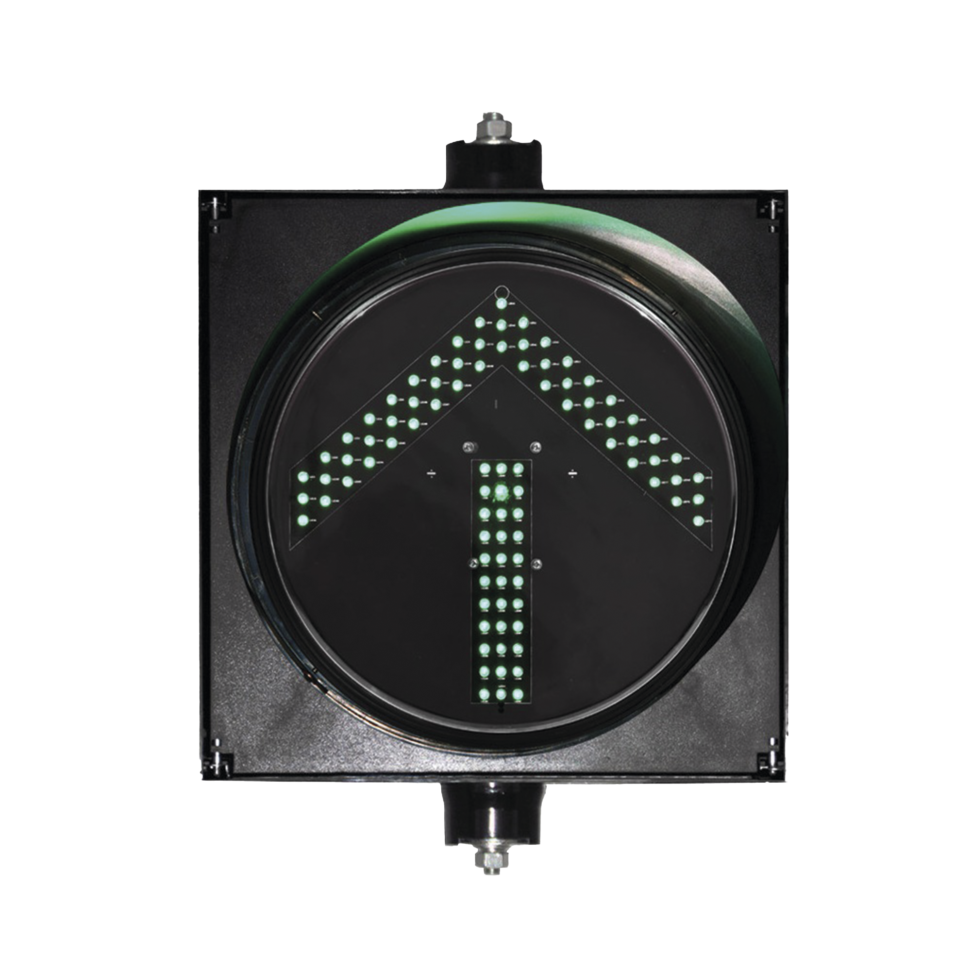 Semáforo / Señalización Flecha Verde / Diametro 30cm / Luz LED .