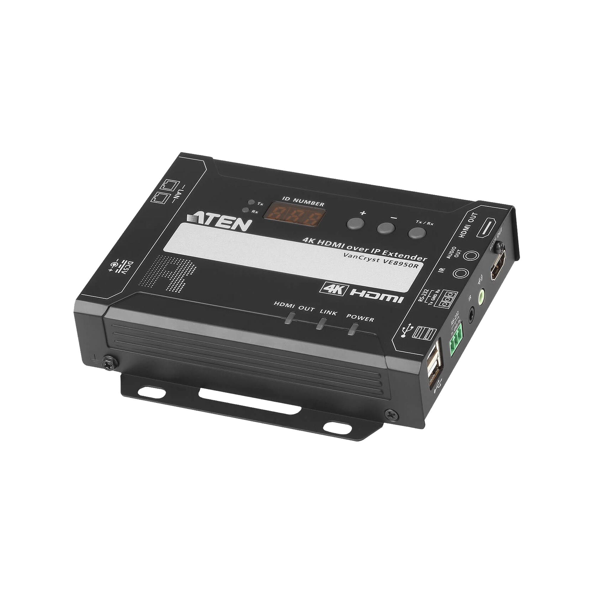 Receptor HDMI | IP | 4K @ 30Hz | 4:4:4 | EDID Expert™ | Protocolo CLI Telnet o RS-232 | Conexión Punto a Punto o Multipunto a Multipunto