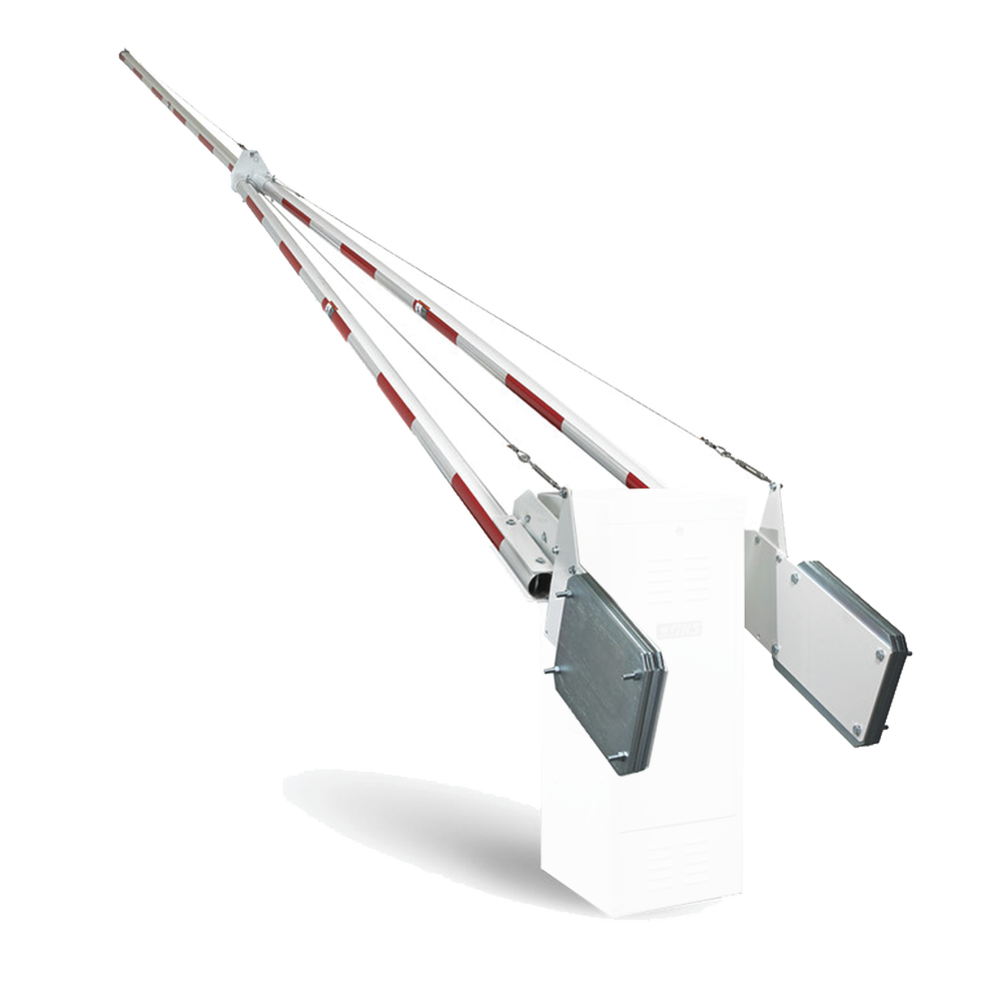 Brazo Tubular de Aluminio de 24 ft Para Barreras Doorking 1602