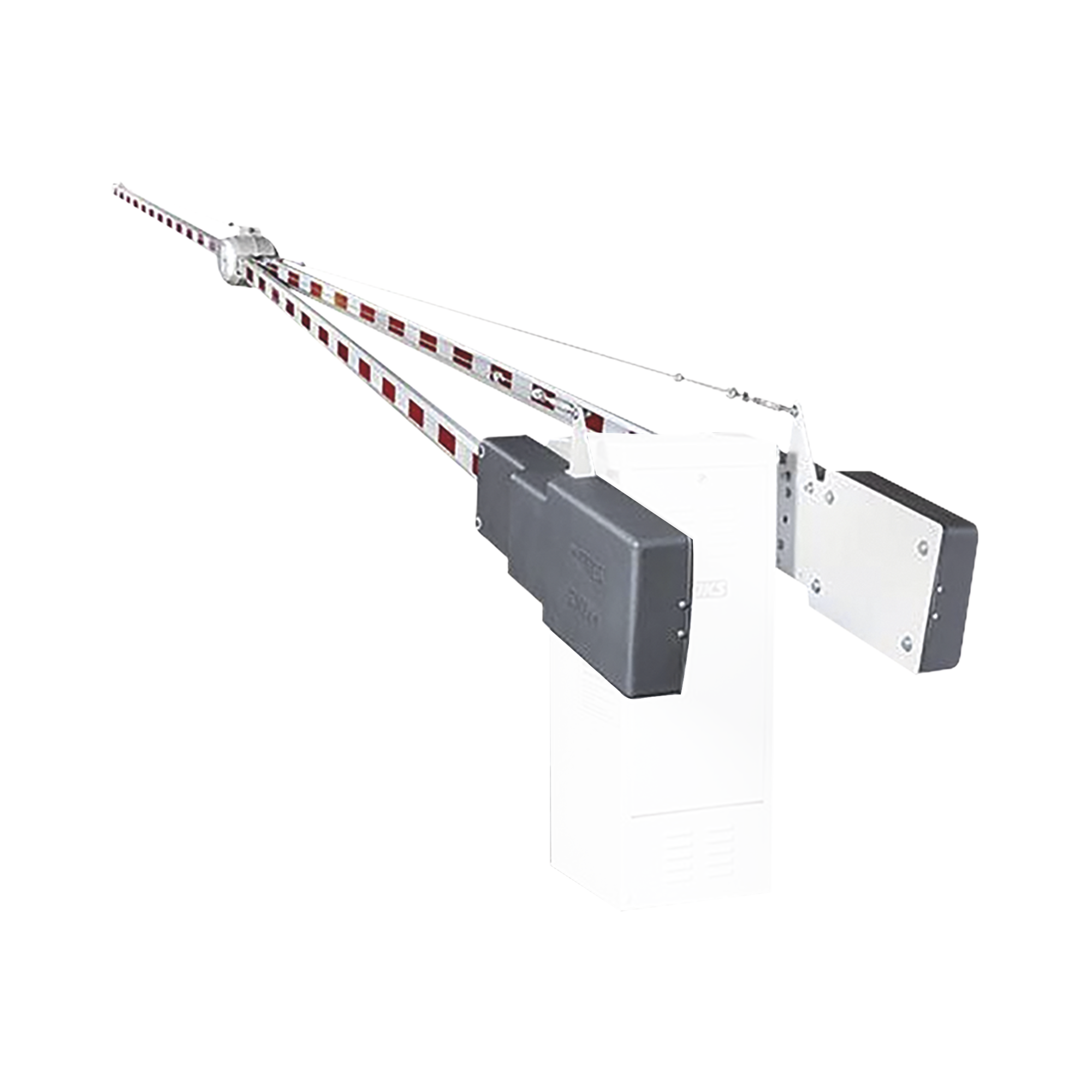 Brazo Octogonal de Aluminio de 3 Piezas / Longitud 24 pies / Solo Compatible con Barrera 1602