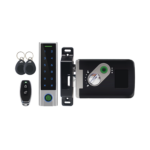 Kit de Cerradura Inteligente / Incluye Teclado y Control Remoto / Soporta Huella, Tarjeta y Contraseña / Teclado Metálico IP65