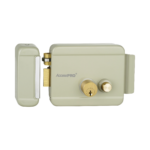 Cerradura Eléctrica con Botón de Salida / Incluye Llave  / Exterior / Izquierda