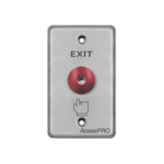 Botón tipo Hongo / Redondo Color Rojo con LED / Estético / NO y COM