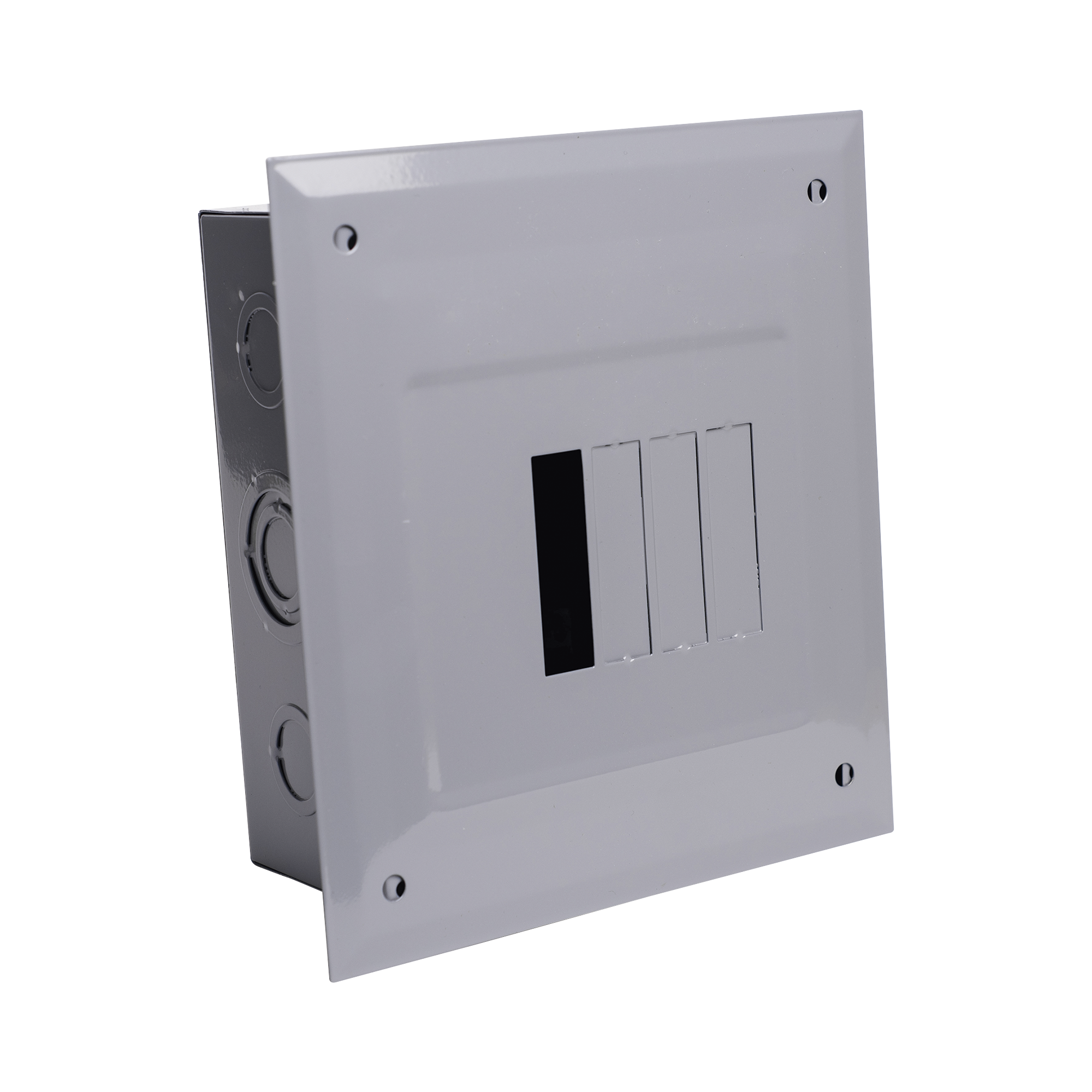 Centro de Carga para Empotrar, 04 Polos, 100 A, 1 Fase 3 Hilos, 120/240 V AC, 60Hz