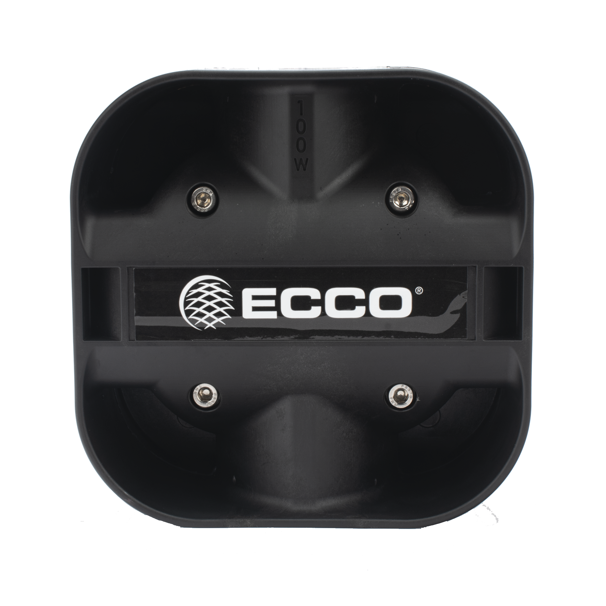 Bocina Compacta de Uso Rudo, 100 Watts de Potencia, Ideal Para Vehículos de Encubierto, Con Soporte Universal, 11 Ohms de Impedancia