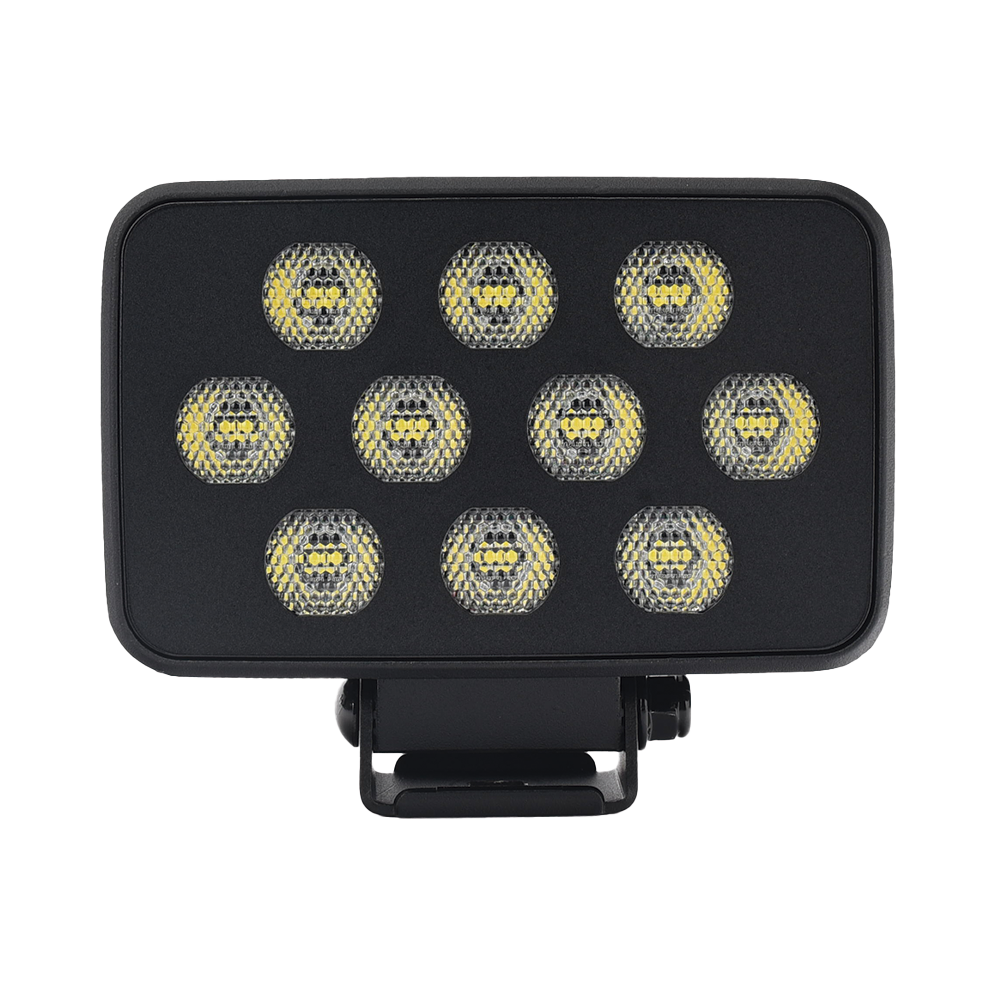 Luz de Trabajo Ultra brillante Cuadrada, 10 LED, 8937 Lúmenes, 12-24 Vcd