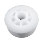 Rueda / Final de recorrido / Riel tipo T.