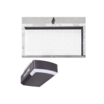 KIT COMPLETO Puerta D/ Garage 10x8 Pies / Cuadro Corto / Color blanco / Insulada / Incluye Motor FS1000APPRT / 1/2HP / Fuerte/Silencioso/Luz LED/Motor DC .