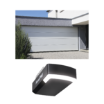 KIT COMPLETO Puerta D/ Garage 8x8 Pies / Lisa Linea Central / Color blanco / Insulada / Incluye Motor FS1000APPRT / 1/2HP / Fuerte/Silencioso/Luz LED/Motor DC .
