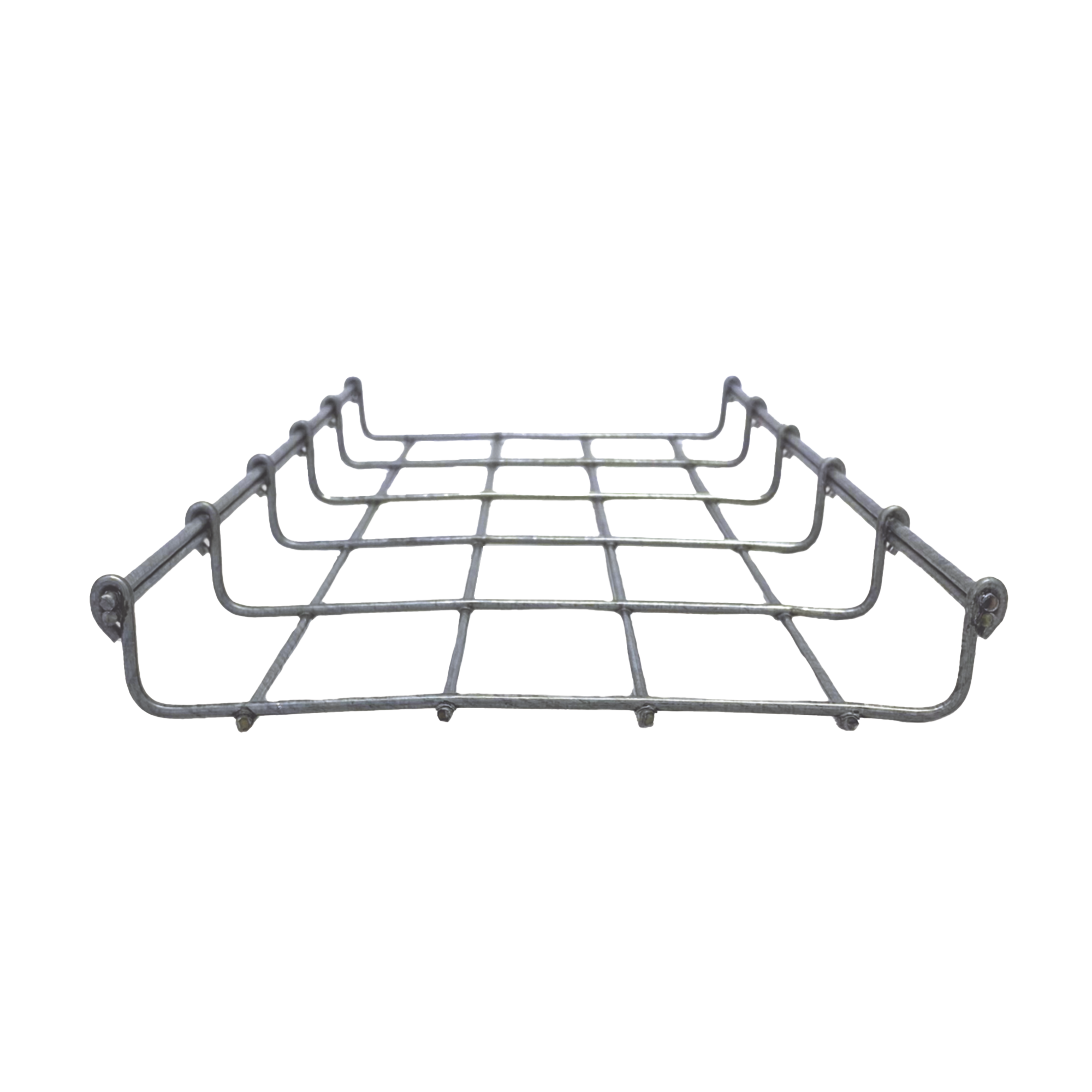 Charola Bimetálica Tipo Malla 33/200 mm, Ideal Para Utilizarse al Exterior o Zonas Húmedas, Hasta 105 Cables Cat6, Tramo de 3 Metros