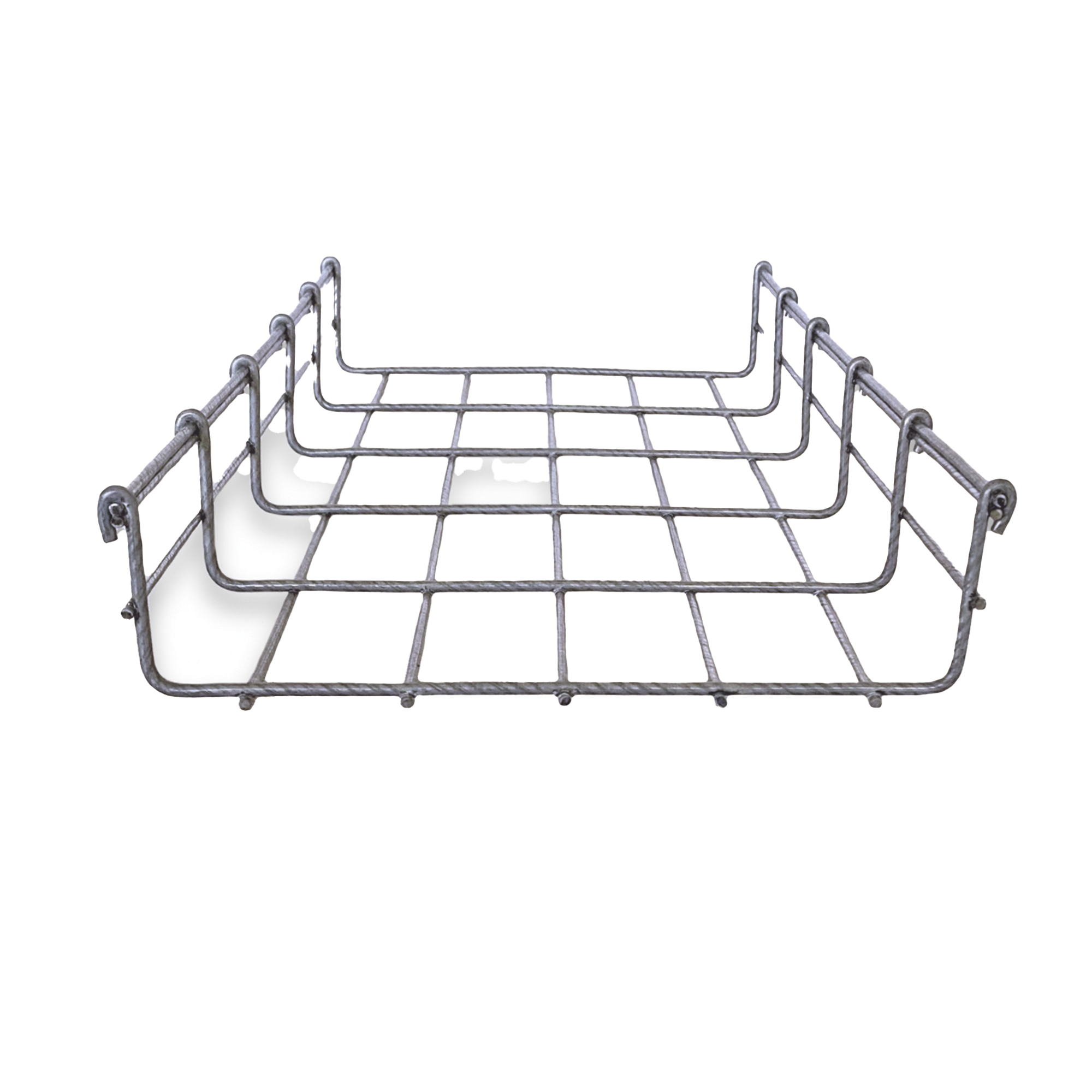 Charola Bimetálica Tipo Malla 66/250 mm, Ideal Para Utilizarse al Exterior o Zonas Húmedas, Hasta 263 Cables Cat6, Tramo de 3 Metros