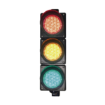 Semáforo / Señalización Rojo, Verde y Amarillo / Diametro 100mm / LED / 110vca.