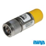 Atenuador en Línea de 10 dB, 5 W. Máximo, CD-4 GHz, Conectores N Macho-Hembra.