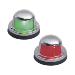 Set de Luces Laterales de Montaje Horizontal en Carcasa de Acero Inoxidable para Todo Tipo de Embarcación Menores de 12 Metros