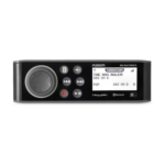 Sistema de Audio Marino MS-RA70 / Pantalla LCD Monocroma 2.6" / Tecnología Multi-Zone™? 2 Zonas / Potencia Pico 200 W / Bluetooth® y ANT® / Compatible con SiriusXM y DAB+ / IPX7 / USB para Actualizaciones
