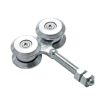 4C Carretilla Grande Para Puertas Colgantes / Fabricada en Acero Galvanizado