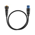 Cable adaptador para conectar un transductor de 8 pines con XID a un puerto de sonda de 12 pines a un dispositivo náutico compatible.