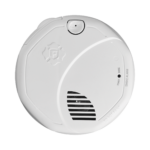 Alarma de Humo con Interconexión Inalámbrica / Advertencia de Voz con Ubicación / Sensor Fotoeléctrico / Baterías AA Reemplazables / 85 dB a 10 pies / Rango de Temperatura 4.4°C a 37.8°C / Cumple UL217