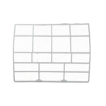 Filtro Unidad interna / IDU / Evaporador / Minisplit - CHI-R32-24K-220 - CHI-R32-30K-220