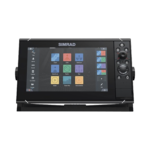 Pantalla Náutica 9 Pulgadas SolarMAX IPS / Procesador iMX 8 / Ecosonda Integrada 1kW CHIRP / GPS Incorporado / Conectividad Inalámbrica / Compatibilidad con Accesorios Simrad / Montaje Flush o Bracket / Incluye Mapa Mundial