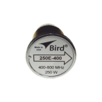 Elemento de 250 Watt en Línea 7/8" para Wattmetro BIRD 43 en Rango de Frecuencia de 400 a 800 MHz.