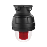 Luz estroboscopica a prueba de explosiones ideal para ubicaciones peligrosas, 120Vca, rojo, montaje no incluido