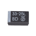 Capacitor Electrolítico de Tantalio SMD (2917) de 33 µFd, 25 Volt, para Amplificador PA3-1FE-RXRF.