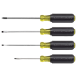 Juego de desarmadores miniatura de punta ranurada y Phillips de 4 piezas