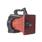 Altavoz Portátil De Alta Fidelidad HyperSpike® Serie HS-10, Con Aislante De Ruido, Color Rojo Con Negro