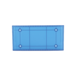 Domo Central Pequeño de reemplazo para barra de luces SP216 de la marca SignalPro, Color Azul