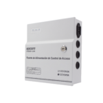 Fuente de Alimentación / 1 Salida 11-15 Vcc /  5 A / Temporizador Integrado / Con Capacidad de Batería de Respaldo / Requiere Batería / Aplicaciones en sistemas de control de Acceso