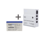 Kit / Fuente  regulada de 11 - 15 V @ 5A / Capacidad de respaldo / Modelo  ACPST1205 + Batería incluida LK712