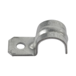 Abrazadera tipo Uña para Tubo Conduit Pared Gruesa y Conduit PVC de 3/4 (19 mm).